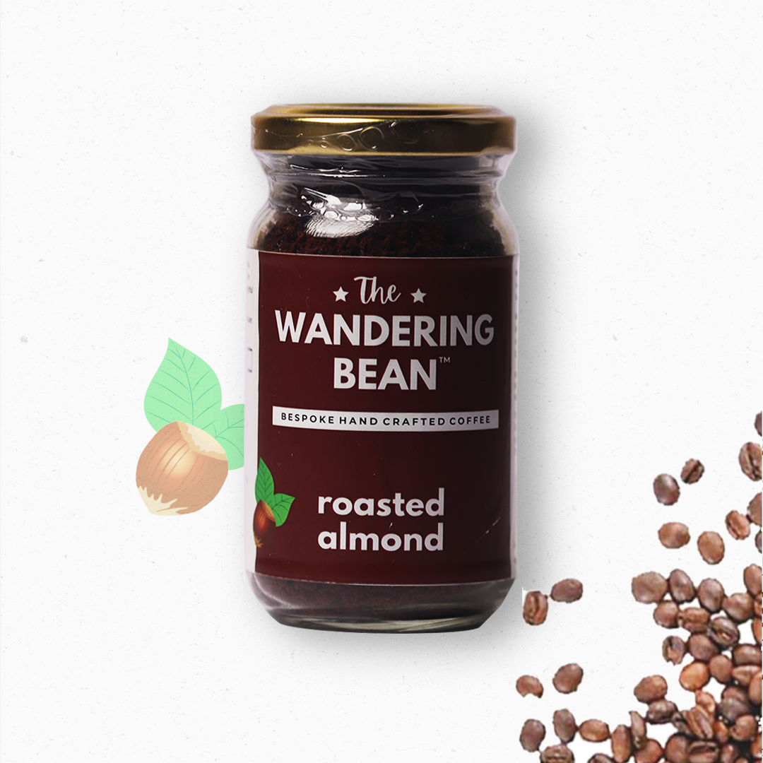 Toasted Almond Flavored Coffee Beans