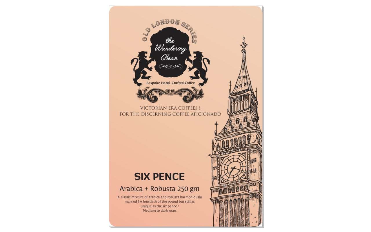 Six Pence - Arabica + Robusta Beans