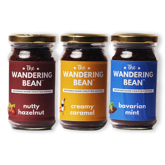 Nutty Hazelnut + Creamy Caramel + Bavarian Mint